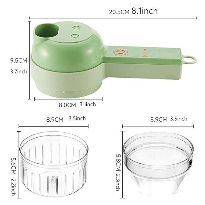 4 in 1 Electric vegetable cutter