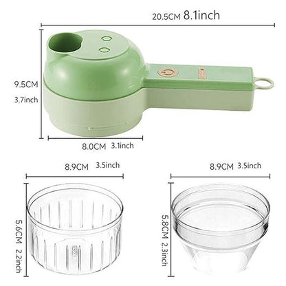 4 in 1 Electric vegetable cutter