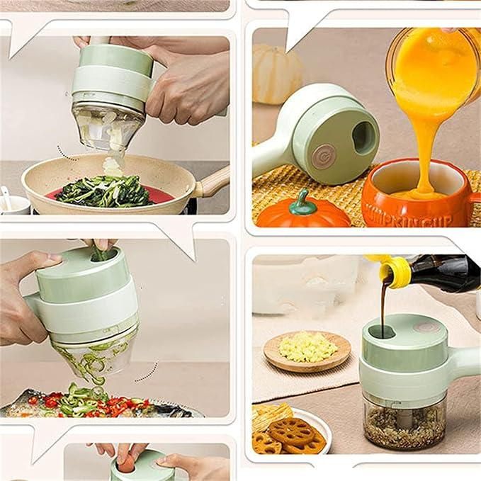 4 in 1 Electric vegetable cutter