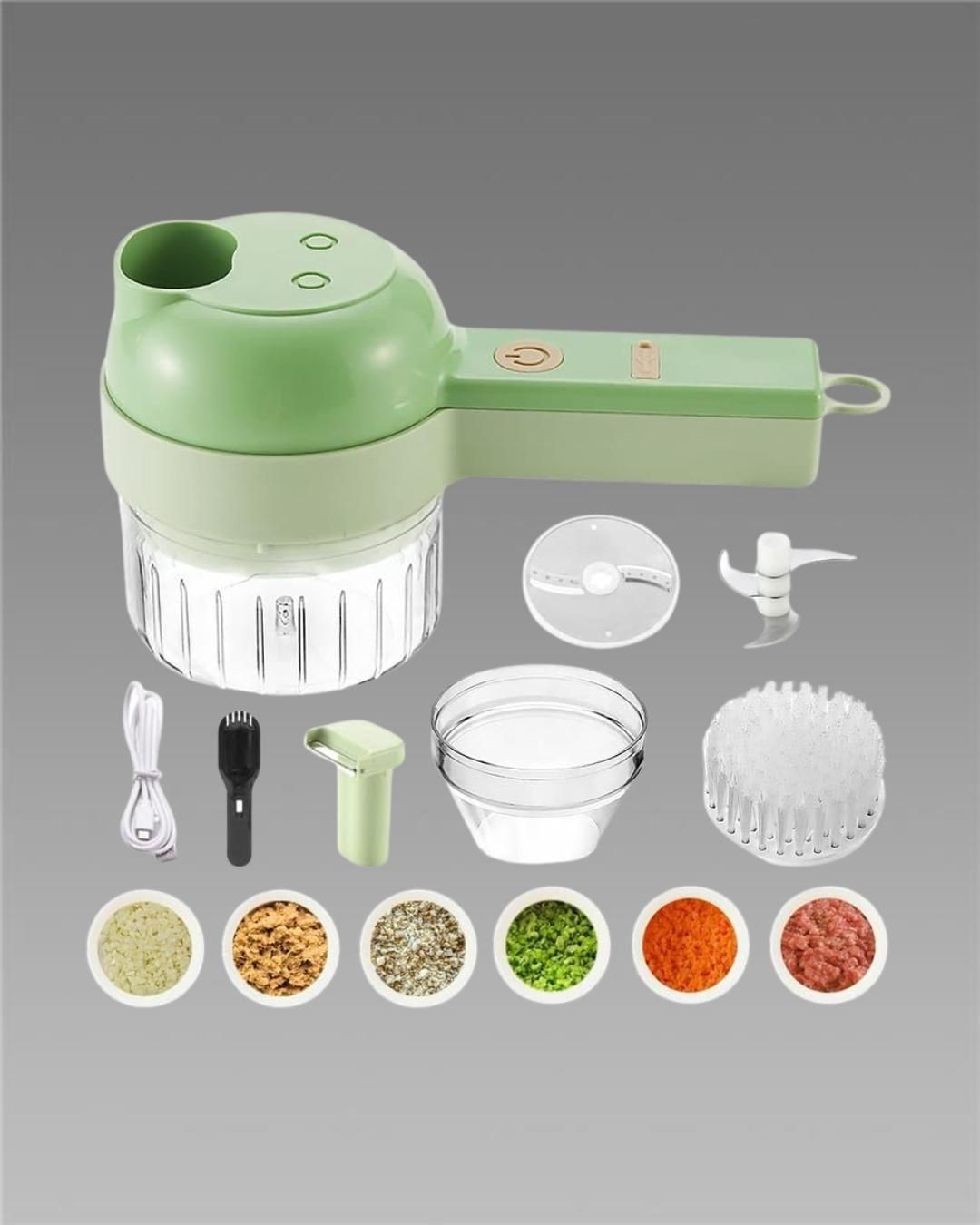 4 in 1 Electric vegetable cutter